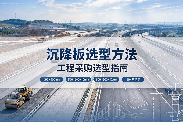 永城沉降板选择方法