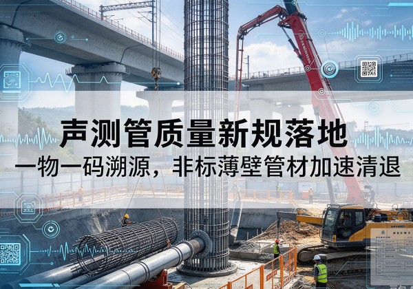 永城声测管质量新规落地，一物一码溯源，非标薄壁管材加速清退